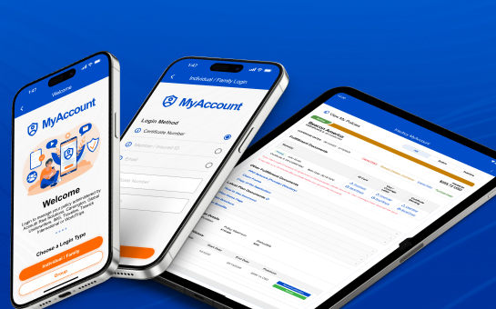 全新MyAccount移动应用程序！